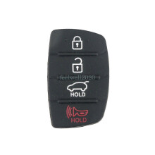 (As show, One size) Coussinet en caoutchouc de remplacement pour télécommande de clé Hyundai à 4 boutons (I20, I30, I40,
