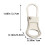 ROSENICE Metal Zipper Pull Tab Rectangular Heavy Duty 7