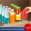 Automatic Beverage Pusher for Fridge Transparents Drinking Sliding Container Kitchen Storage Boxes Shelf Glide 4pcs 5