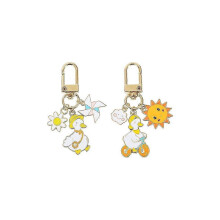 (As show, One size) Llavero bonito y estético, accesorios de llavero Kawaii para mujer, llavero para niña con dije para