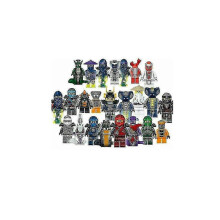 (As show, One size) 2023-ninjago Figures Kai Jay Minfigures Building Blocks Toys Gift 24 Pcsa