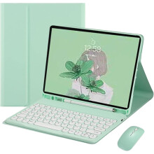(As show, One size) Etui na klawiaturę z myszką w kolorze klawiatury retro okrągłe nakładki na klawisze urocze cukierki