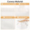 Hanger Storage Bag Triangle Square White Foldable 6
