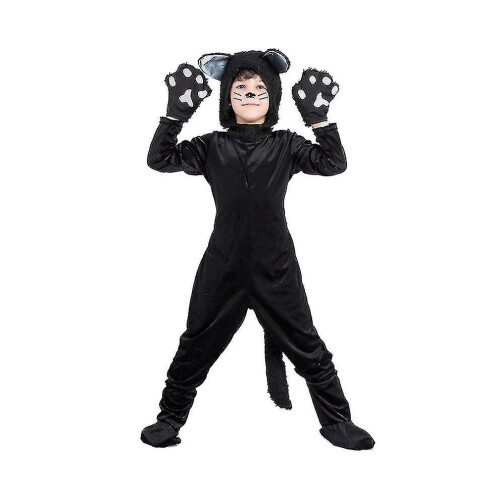 Ensemble de cosplay pour enfants - Costume de chat noir