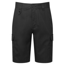 (XXL, Black) Premier Mens Work Cargo Shorts