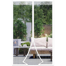 (As show, One size) Moustiquaire magnétique de porte avec fermeture magnétique, sans perçage, pour porte de balcon