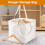 Hanger Storage Bag Triangle Square White Foldable 2