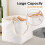 Hanger Storage Bag Triangle Square White Foldable 4