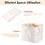 Hanger Storage Bag Triangle Square White Foldable 5