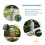 Walking Cane Adjustable Self-Standing Folding 10 Heights 5