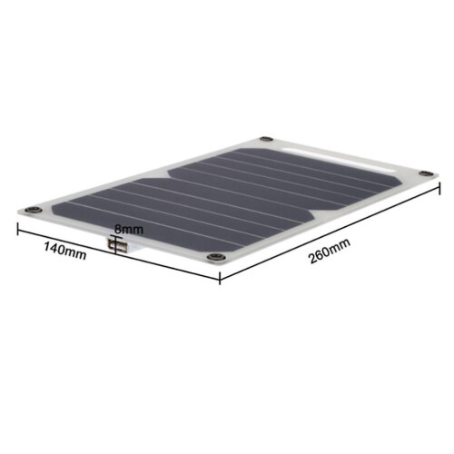 Solar Panel Charger, Portable Slim Solar Panel For Cell Phone Camping