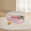 Hamster Cage Open-Top Enclosure for Small Animals Pink 2