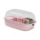Hamster Cage Open-Top Enclosure for Small Animals Pink 6