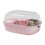 Hamster Cage Open-Top Enclosure for Small Animals Pink 3