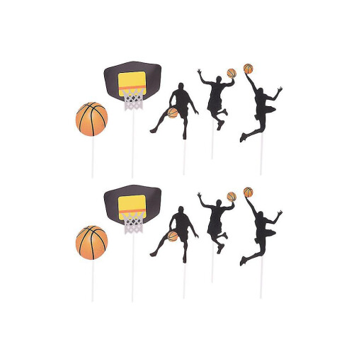 Décorations de gâteau sur le thème du basketball pour enfants