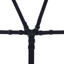 Harnais universel 5 points pour bébé avec sangle réglable pour poussette