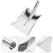 Snow Pushing Shovel Stainless Steel 1 Piece
