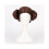 Chignon Princesse Leia pour cosplay adulte 1
