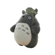 (As show, One size) 30 cm Lindo Anime Niños y Muñeco Totoro Almohada Suave Tamaño Grande Juguete de Peluche