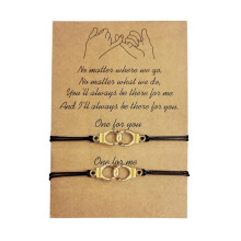 Cadeaus voor vrouwen, vriendschapsarmbanden voor stellen, relatiegeschenken voor hem, haar, vriendin,