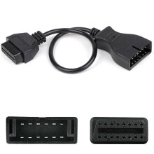 Gm 12 Pin Obd1 To 16 Pin Obd2 Convertor Adapter Cable For Scr