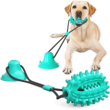 Balle à mâcher YARCHONN en TPR avec ventouse - Jouet à mâcher en forme de cactus pour chiens de petite