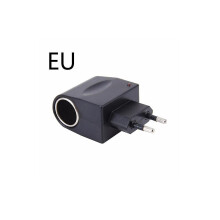 Universell 220v AC till 12v DC biladapter uttagsomvandlare 220v till 12v cigarettändaruttag för hushåll