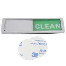 (As show, One size) Dishwasher Magnet Easy To Read Clean Dirty Sign Indicator for Dishwasher With Double Sided Adhesive Tape Silver