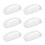 (As show, One size) 6 Pack Self-Stick Instant Cabinet Handle Pulls Drawer Pull Helper with Adhesive Sliding Door Handle Stick On Handle 6pcs/Set 1