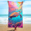 Beach Towel Super Lightweight Colorful Sandproof 2