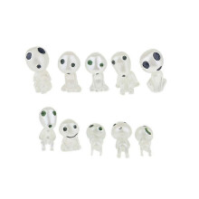 Studio Ghibli Kodama Boomgeest Lichtgevende Miniatuurfiguur uit Prinses Mononoke