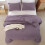 Boho Comforter Set Full Size Dusty Purple 3 pcs 7