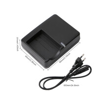 LC E5E acculader voor 450D 1000D LP E5 lithiumbatterij met EU-stekker.