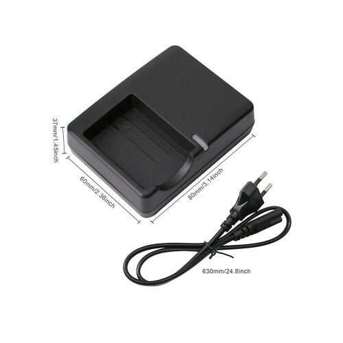 LC E5E acculader voor 450D 1000D LP E5 lithiumbatterij met EU-stekker.