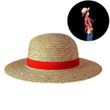 Luffy Strohhut Multifunktionaler Anime-Cartoon-Charakter Sonnenschutz Strohhut Cosplay Sonnenhut für