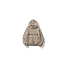 Felpa con cappuccio in pile con lettere, modello hip-hop, calda e comoda, per uomo e donna.