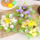 Easter Egg Wreath Table Centerpiece Decorative Easter Flower Decorations Exquisite Spring Wreath Decor for Indoor 4