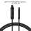 Backup Camera Extension Cable 4-Pin Black 12V/24V 6