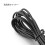 Backup Camera Extension Cable 4-Pin Black 12V/24V 8