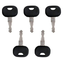 Clé 14603 - Lot de 10 clés de contact de rechange compatibles avec Fendt, Claas, Liebherr, Zetteleyer,