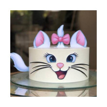 Ensemble de décorations pour cupcakes « Joyeux anniversaire » avec chaton de dessin animé, idéal pour