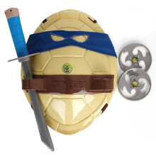 Costume de Tortue Ninja Super Héros Cosplay - Cadeau d'anniversaire pour enfants - Bleu