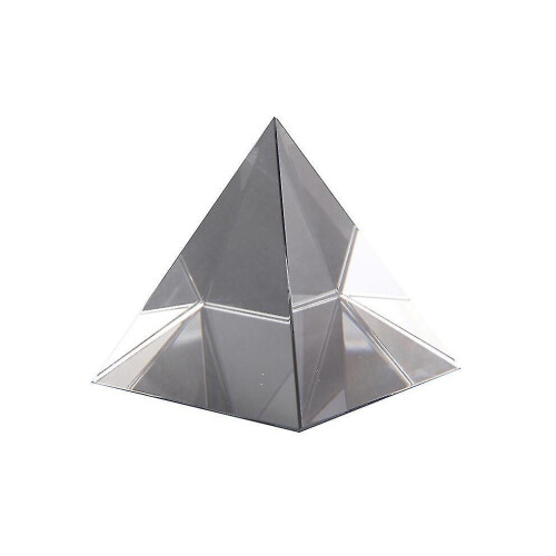 Optical Glass Pyramid 40mm High Rectangular Polyhedron Suitable For Teaching Experiments