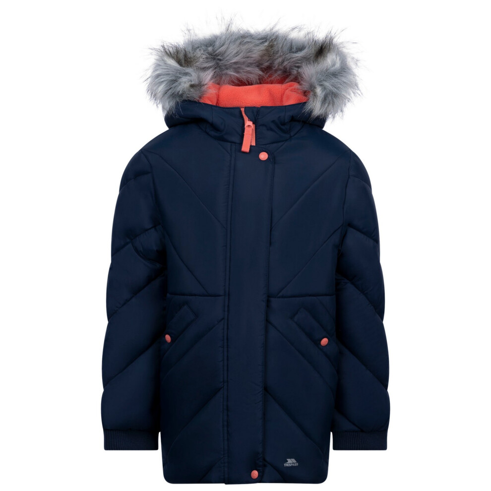 Trespass (2-3 Years, Navy) Girls Buntee Jacket