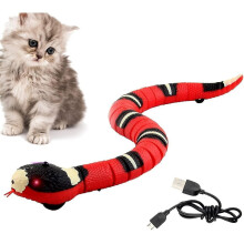 Serpent jouet pour chat, serpent jouet intelligent USB, serpent jouet électrique, serpent jouet pour