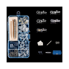 Neuspads voor brillen met reparatieset - Zachte siliconen neuspads en brillenschroefjes