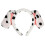 Cerchietto con orecchie da cane da cartone animato, orecchie da dalmata, accessorio per capelli per 1