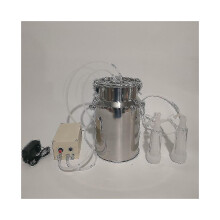 Elektrische melkmachine 7 liter, elektrische vacuümpomp, melkmachine voor geiten, melkemmer van 304
