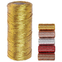 Cordon Mtallique Fil Dore Deco Ficelle Dore 100m Fil Dor Noel Pour Diy Ambachtelijke Decoratie Bricolage