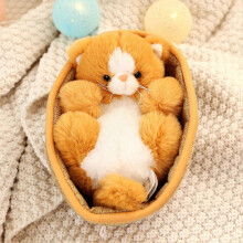 Kawaii kattenknuffels, realistische knuffelpoppen, zacht, comfortabel en huidvriendelijk pluche speelgoed